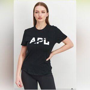 APL Women's Black Short Sleeve Tee